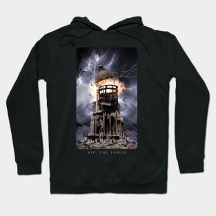 The Tower Tarot Card Hoodie